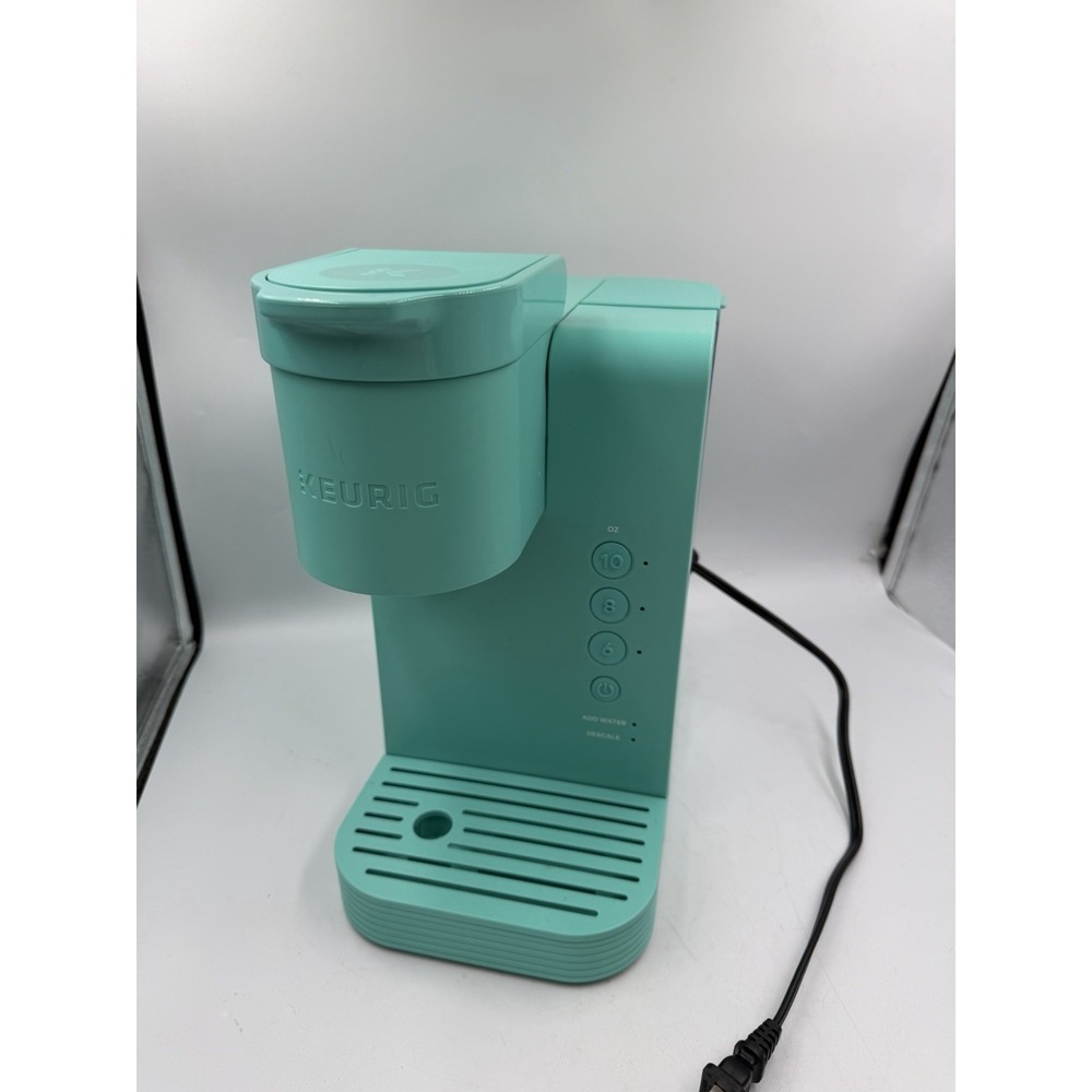 Keurig Coffee Maker K-Express Essentials Single Serve K-Cup Pod Coffee Teal NEW